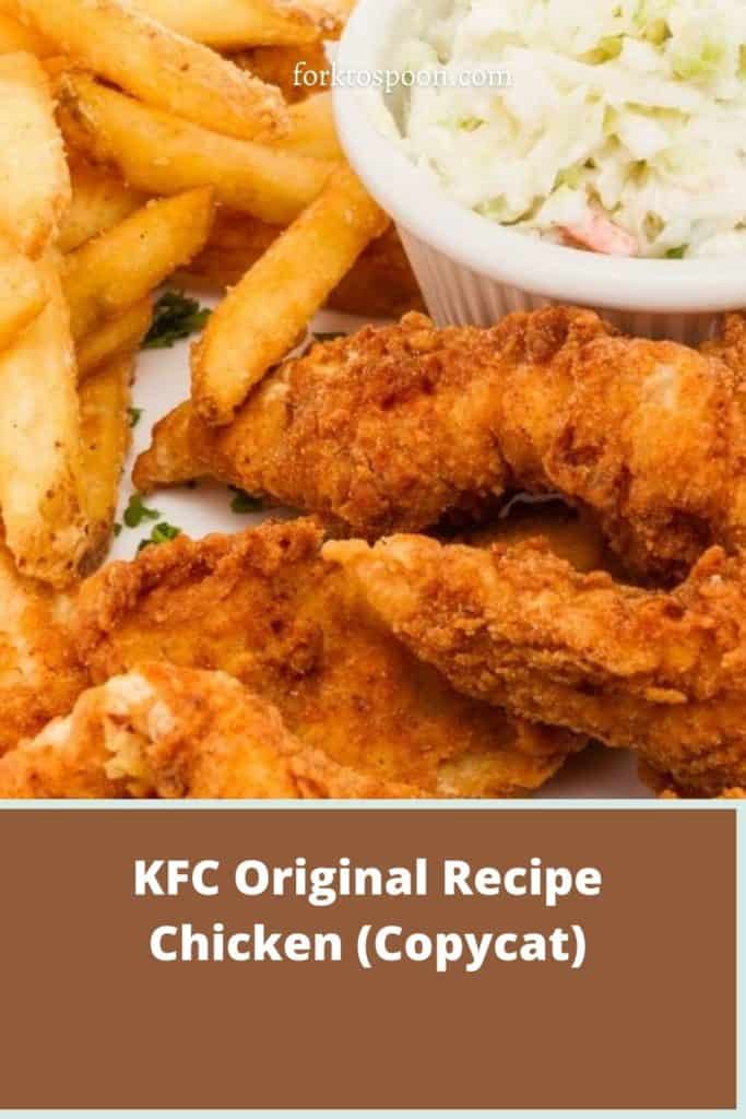 KFC Original Recipe Chicken (Copycat) - Fork To Spoon