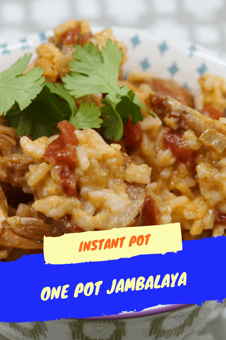 Pressure Cooker, Instant Pot-One Pot–Jambalaya