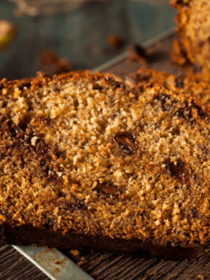 air fryer chocolate chip banana bread