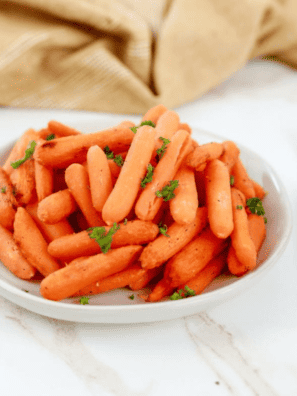 air fryer honey roasted carrots