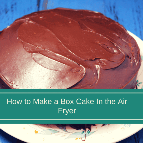 Air FryerHow To Make A Cake (Boxed) in the Air Fryer