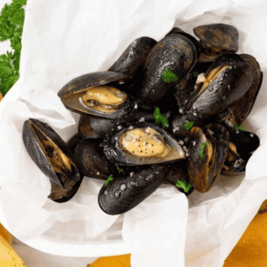 Air Fryer Mussels