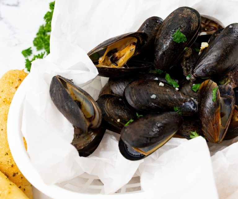 Air Fryer Mussels Fork To Spoon