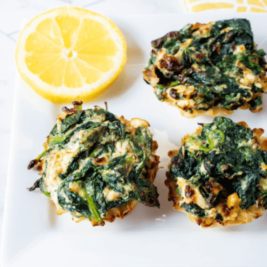 Air Fryer Spanakopita Phyllo Cups