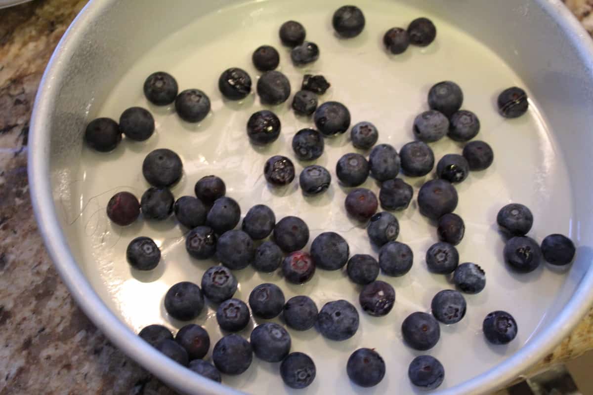 Air Fryer Blueberry Baked Oatmeal