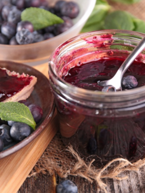 Blueberry Jam in Instant Pot