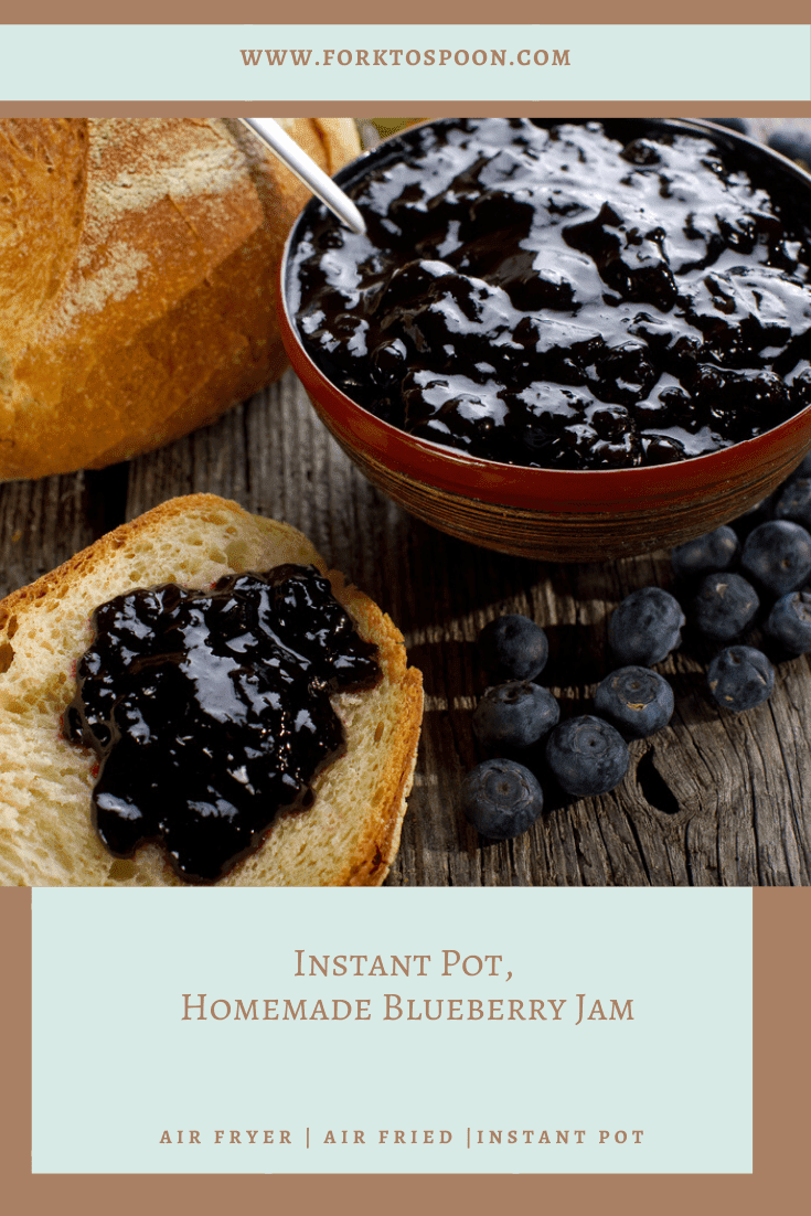 Instant Pot Blueberry Jam