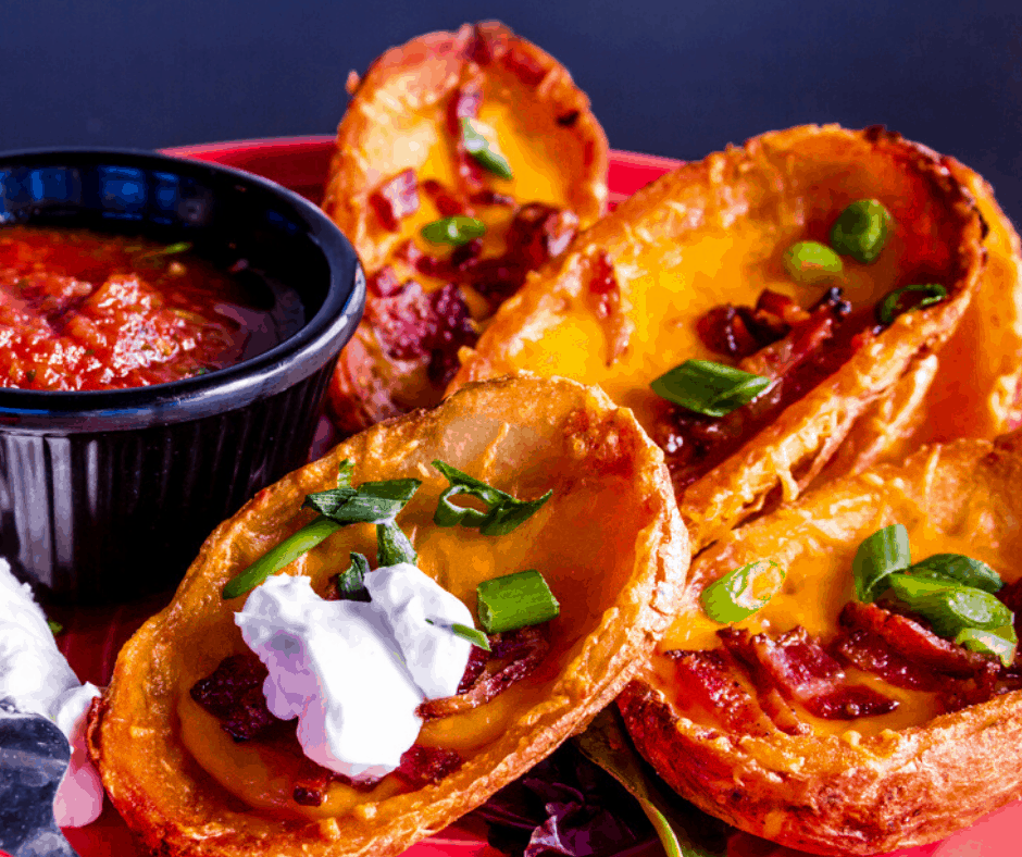 frozen potato skins in air fryer