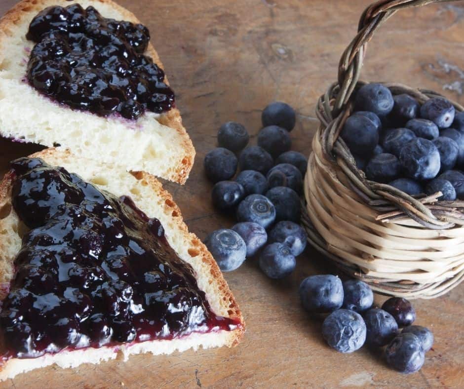 Instant Pot Blueberry Jam