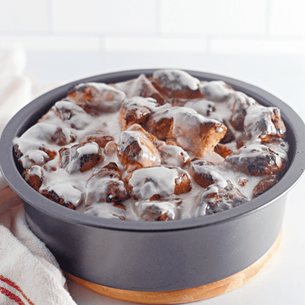 Air Fryer Cinnamon Baked French Toast Fork To Spoon