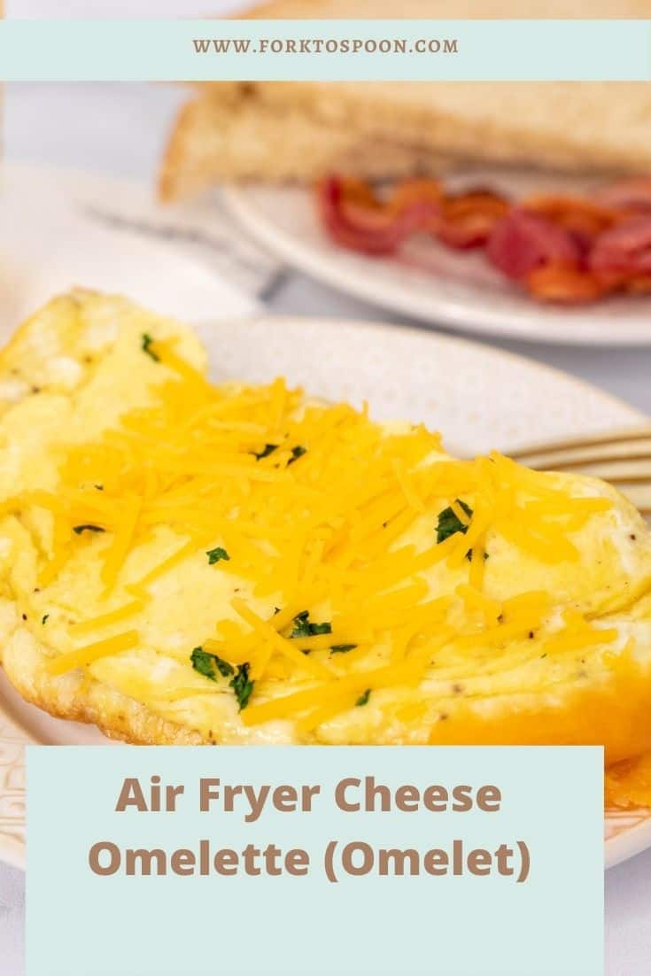 Air Fryer Cheese Omelette (Omelet)