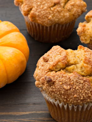 Air Fryer Pumpkin Muffins