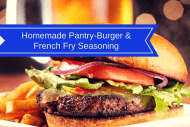 Homemade Pantry-Burger & French Fry Seasoning