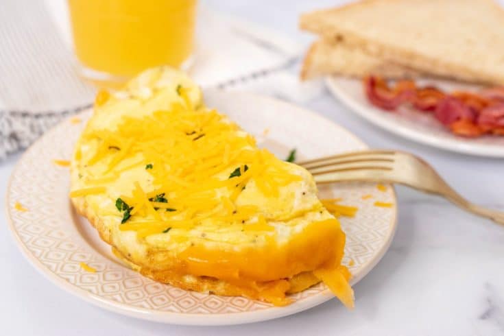 AIR FRYER CHEESE OMELETTE (OMELET)