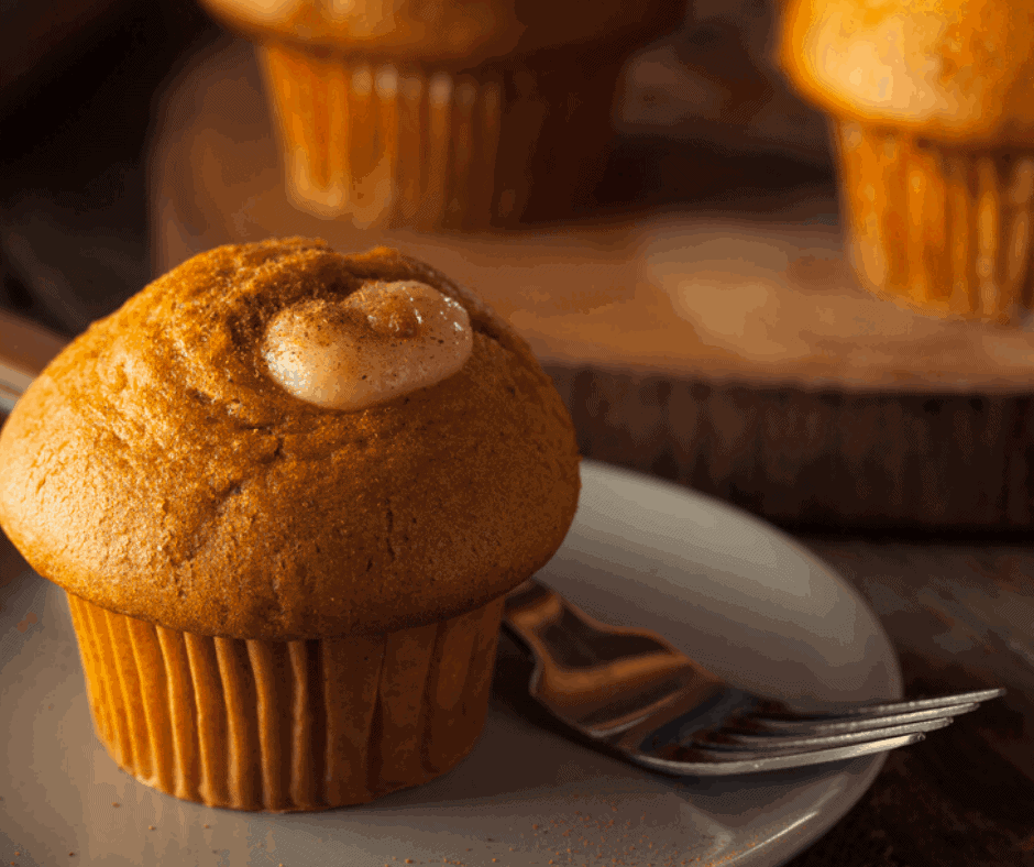 Air Fryer Homemade Pumpkin Muffins