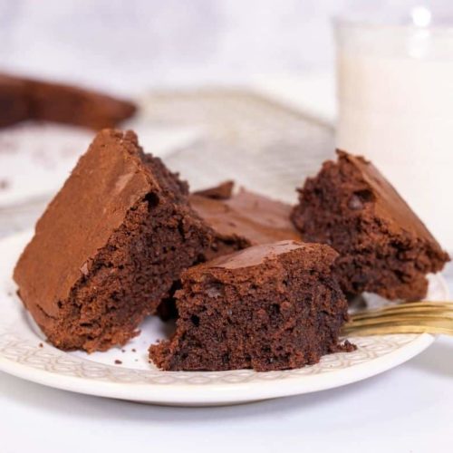 How to Make Boxed Brownies in An Air Fryer - Fork To Spoon