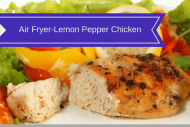 Air Fryer-Lemon Pepper Chicken