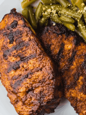 Air Fryer Barbecue Pork Chops