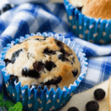 Air Fryer Blueberry Lemon Muffins