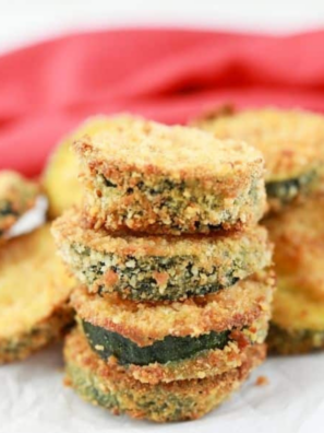 Air Fryer Copycat Hamburger Hamlet&rsquo;s Zucchini Zircles