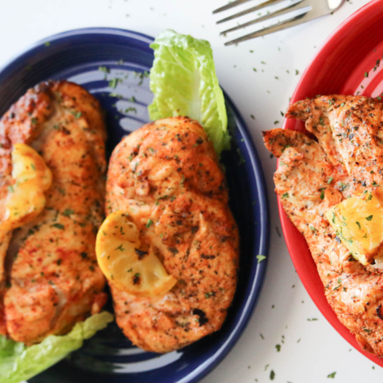 Pro Tips

Creating the perfect Lemon Pepper Chicken in the air fryer involves more than just following a recipe; it's about mastering a few essential techniques to ensure the best flavor and texture. Here are some pro tips to help you achieve lemon pepper chicken perfection:

Marinate for Flavor: Allow the chicken to marinate in lemon pepper seasoning for at least 30 minutes or overnight in the fridge. This deepens the flavor and tenderizes the chicken, ensuring it's juicy and full of zest.

Room Temperature Meat: Let the chicken sit at room temperature for about 15-20 minutes before cooking. This helps it cook more evenly, preventing the outside from drying out before the inside is done.

Preheat Your Air Fryer: Always preheat your air fryer if your model requires it. Cooking in a preheated air fryer ensures the chicken starts cooking immediately, sealing in juices and enhancing crispiness.

Don't Overcrowd: Arrange the chicken in a single layer with space between each piece. Overcrowding can steam the chicken instead of air-frying it, producing less crisp results.

Flip Halfway Through: For even cooking and browning, flip the chicken halfway through the cooking time. This ensures all sides get a nice, crispy exterior.

Use Fresh Lemon Juice: While lemon pepper seasoning is key, adding fresh lemon juice before or after cooking can brighten the dish and add a new burst of flavor that complements the pepper's spice.

Let It Rest: After cooking, let the chicken rest for a few minutes before serving. This allows the juices to redistribute throughout the meat, ensuring each bite is moist and flavorful.

Adjust Seasoning to Taste: Lemon pepper seasonings can vary in saltiness and pepper intensity. Taste your seasoning and adjust the amount used based on your preference. You can always add more after cooking for a more robust flavor.

_Air Fryer Lemon Pepper Chicken (9)