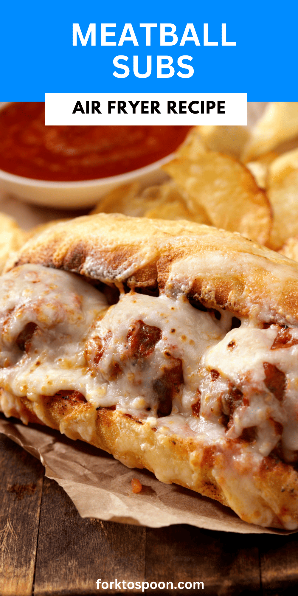 Air Fryer Meatball Subs