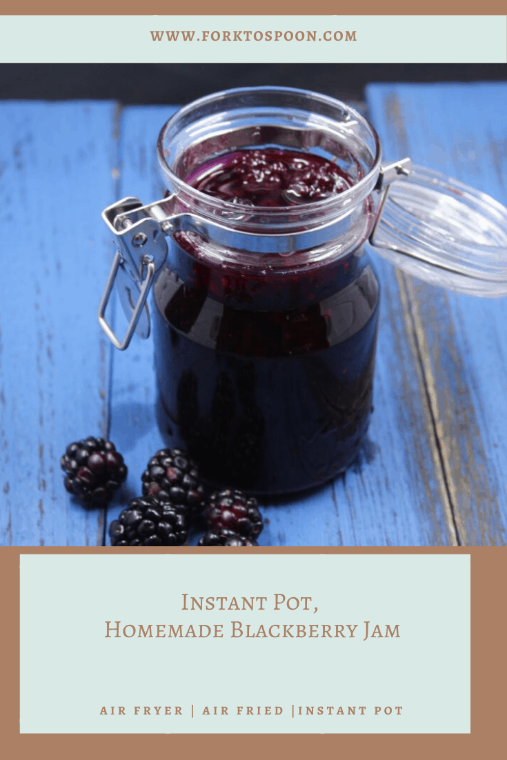 Instant Pot Blackberry Jam