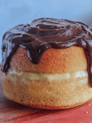Air Fryer Boston Cream Pie