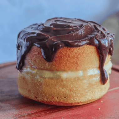 Air Fryer Boston Cream Pie