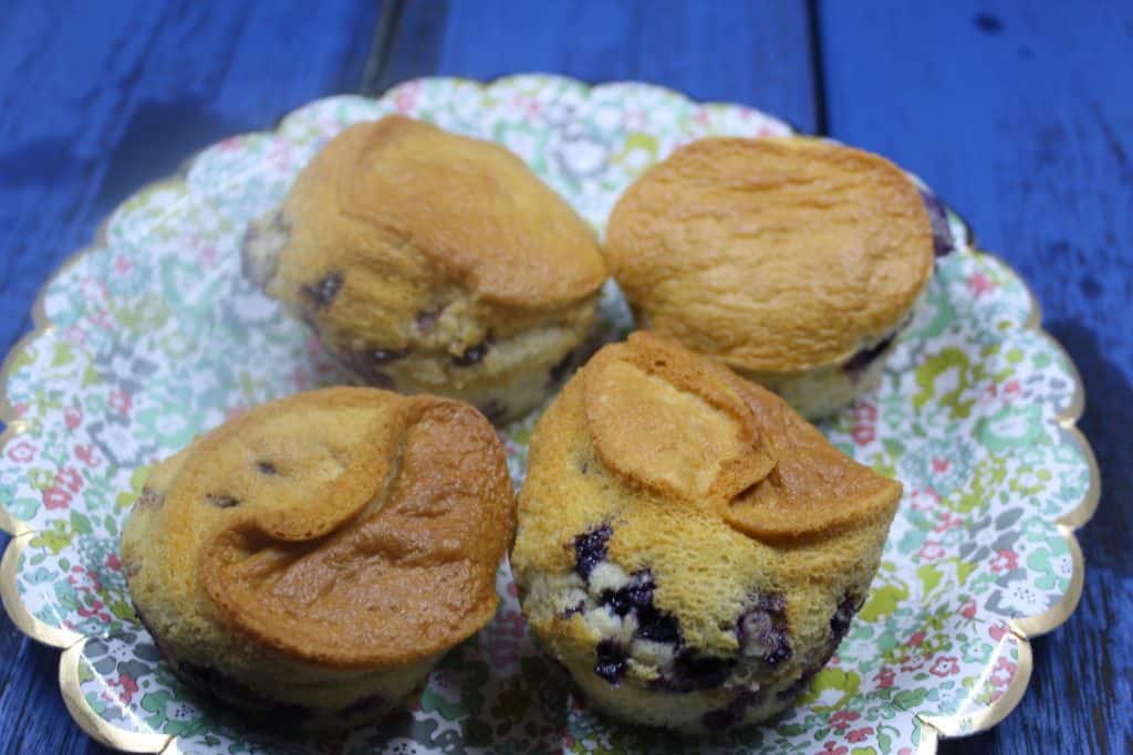 Air FryerAir FriedJiffy Box Mix Blueberry Muffins