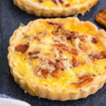 Air Fryer Bacon and Egg Quiche Lorraine