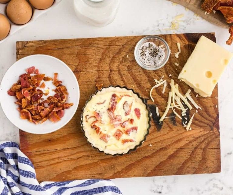 Air Fryer Quiche Lorraine Fork To Spoon