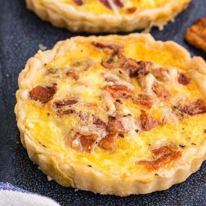 Air Fryer Quiche Lorraine Fork To Spoon