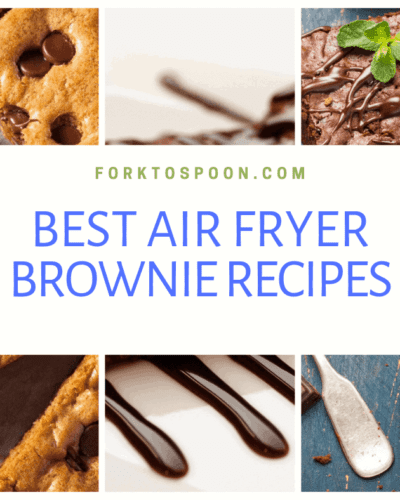 20 Air Fryer Brownie Recipes