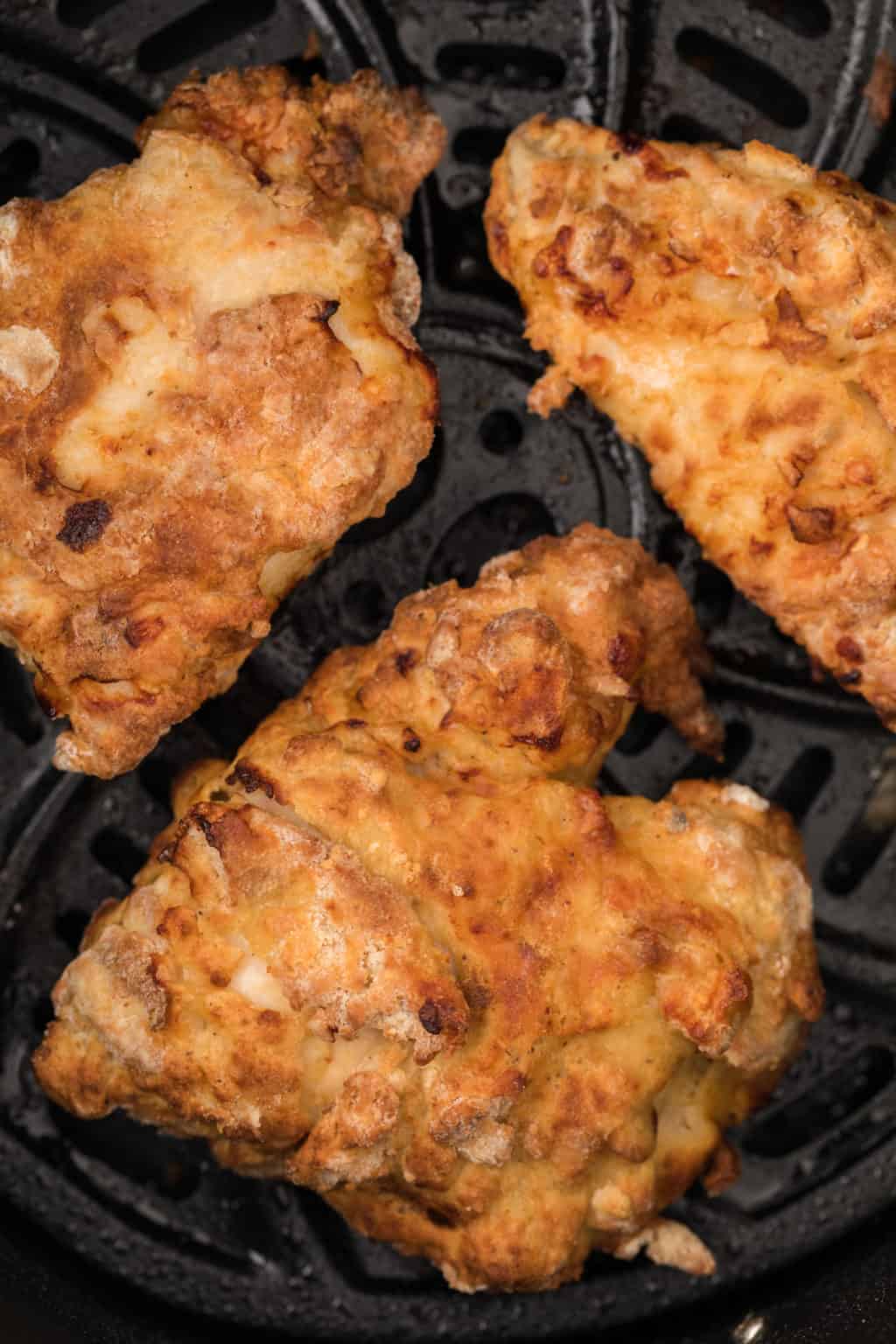 Air Fryer Buttermilk Fried Chicken Fork To Spoon