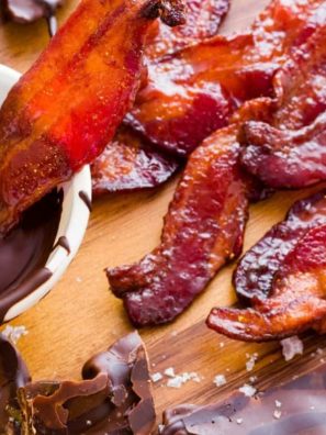 Air Fryer Maple and Brown Sugar Bacon