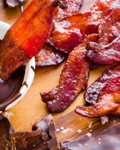Air Fryer Maple and Brown Sugar Bacon