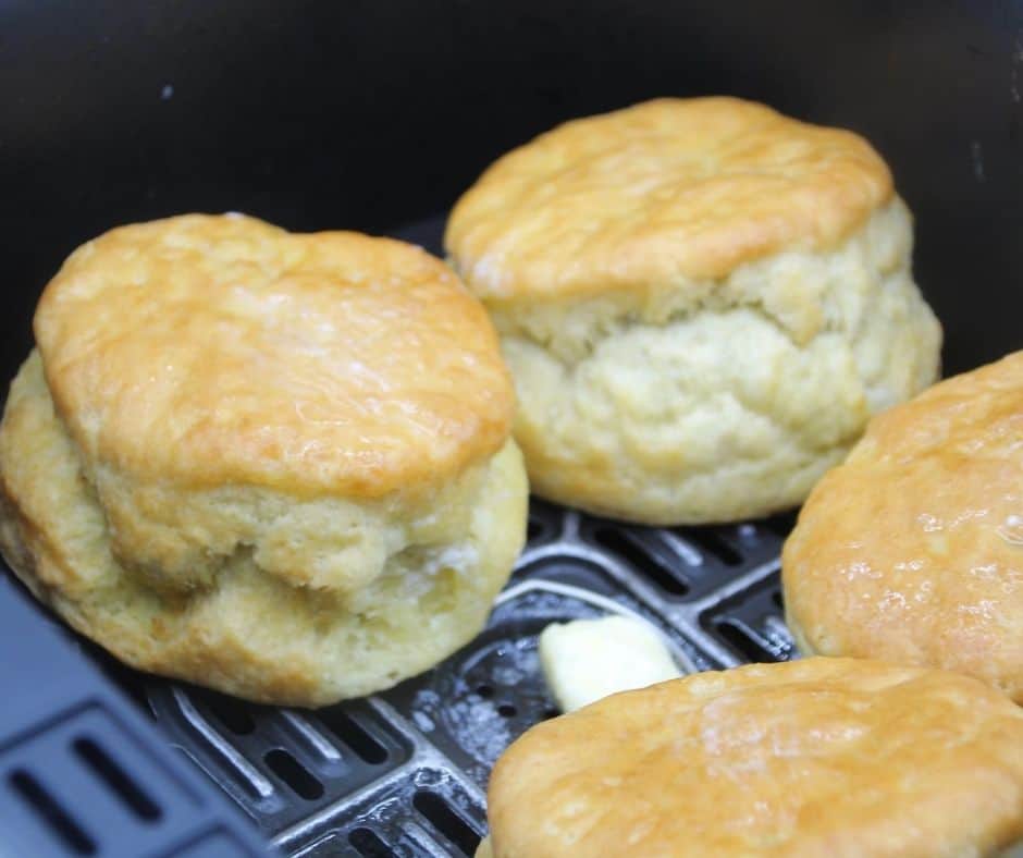 Air Fryer Copycat KFC Biscuits