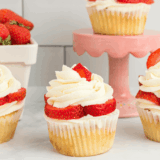 Air Fryer Homemade Yellow Cupcakes