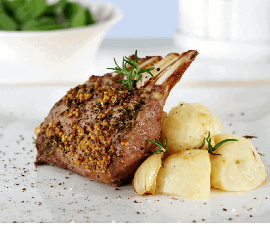 Air Fryer Herb Rack Of Lamb Classic Fork To Spoon