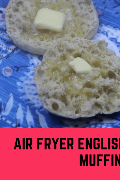 Air Fried-Air Fryer-Air Frying English Muffins