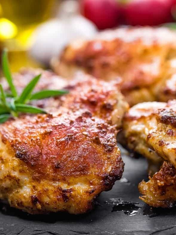 Air Fryer Trader Joe's Shawarma Chicken Thighs Fork To Spoon