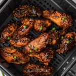 Crispy Frozen Chicken Wings in Air Fryer (No Thaw, 25 Minutes!)