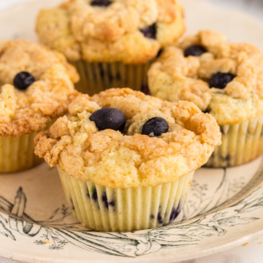 Starbucks Copycat Blueberry Muffins