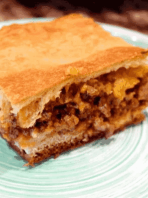 Air Fryer Sloppy Joe Taco Bake
