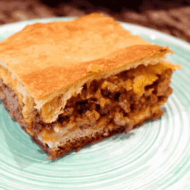 Air Fryer Sloppy Joe Taco Bake