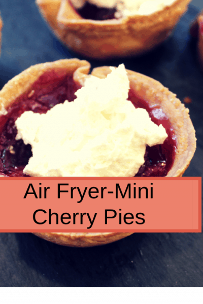 Air Fryer-Air Fryer-Homemade Mini Cherry Pies