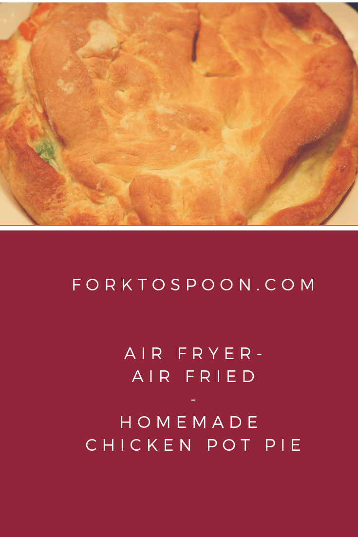 Air Fryer-Air Fried-Selfmade Bird Pot Pie photograph about Printable Air Fryer Cooking Chart referred to as Air Fryer-Air Fried-Selfmade Chook Pot Pie