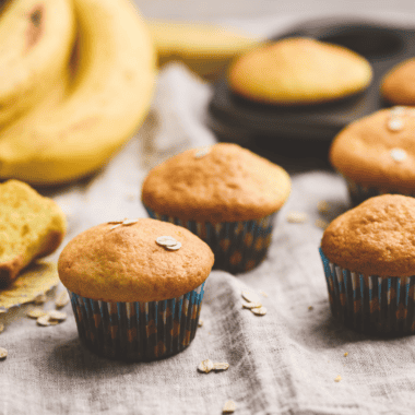 Air Fryer Banana Muffins