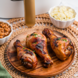 Try these irresistible Air Fryer Honey Soy Chicken Drumsticks for a quick and flavorful meal! Juicy, crispy, and coated in a sweet-savory glaze, they’re perfect for any occasion.